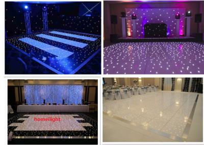 China Blanco negro RGB Dance Floor 3 en 1 Tr - color los 60cm * los 60cm 18 PC en venta