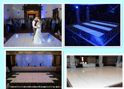 China KTV Stage Dance Floor 7 Color Changing Strobe Low Weight For Rental Business for sale