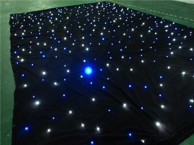 China White blue mix color decorative twinkling LED Star Cloth support DMX Controller / Sound  Active for sale