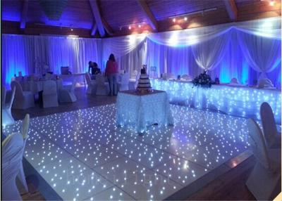 China SMD 5050 White LED Starlit Dance Floor 2F * 2F , LED Disco Dance Floor for sale