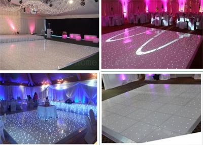 China Indoor Wedding Party LED Starlit Dance Floor Lights With Twinkling Star Effects for sale