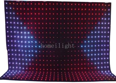 China Indoor LED Video Curtain Backdrop for sale