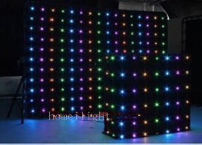 China Multifunktionshochzeitsfest DJ inszenieren farbenreiche DMX LED Vorhang-Anzeige/Schirm RGB zu verkaufen