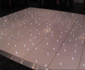 China LED Dancing Floor With Starlit Light , Waterproof LED Star Dancing Floor Tile for sale