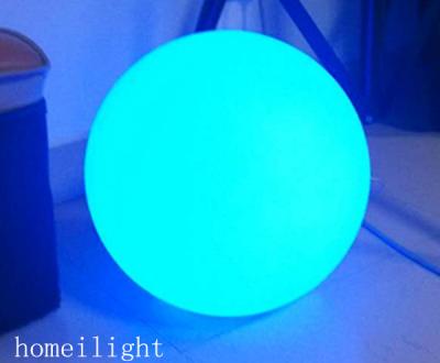 China White Polythene RGB 5050 Battery Powered Garden LED Ball Light For Street Lighting for sale