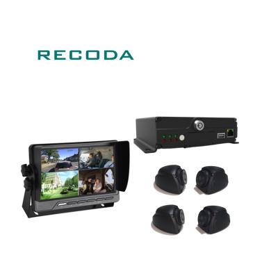 China 4 Channel 1080P Car Vehicle CCTV Camera Set MDVR GPS 4G WiFi Camera Mobile DVR System M605 zu verkaufen