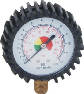 China Y63AP-12B Standard Pressure Gauge with Rubber Cover 2.0