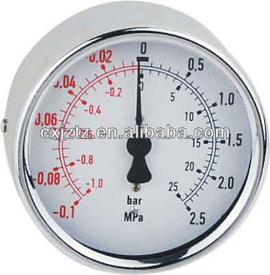 China 80mm (80mm) Diaphragm Pressure Gauge Heavy Duty Special Stainless Steel Case 3.15