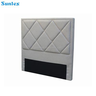 China Simple Stylish Modern Bedroom Furniture Padded Fabric Headboard For Bed for sale