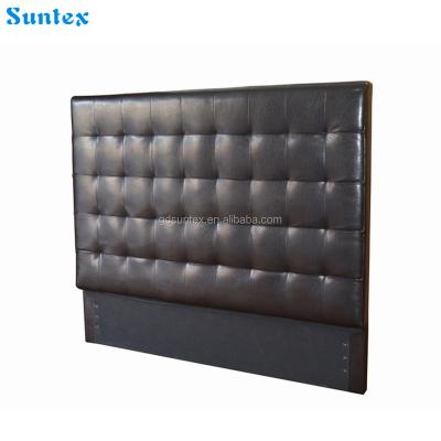 China Simple Elegant Bedroom Furniture Queen Size Synthetic Leather Upholstered Headboard for sale