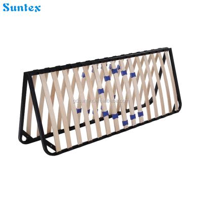 China European Folding Adjustable Bed Frame Hardness Adjustable Metal Hardness Bed Frame for sale