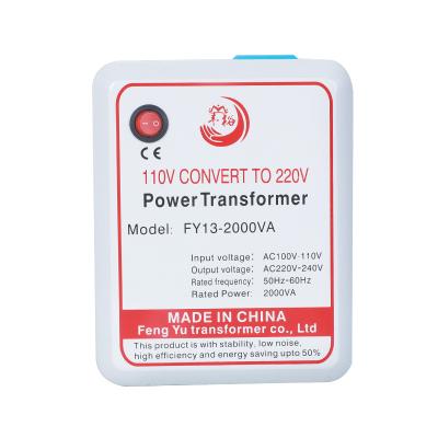 China 2000w Power Single Phase Power Supply Convert 110v AC To 220v AC Transformer for sale