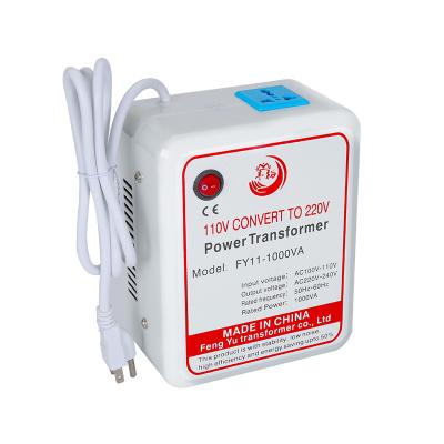 China 220v Power Home Use Single Phase AC 110v To 1000W AC Transformer Converter for sale