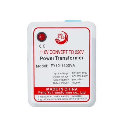 China Power Made In China Single Phase Low Frequency Convert 110 To 220v Step Up Transformer Auto Current for sale