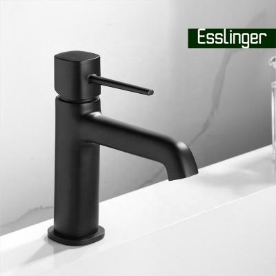 China Good Metered Faucets Selling Sanitary Ware Hot And Cold Basin Faucet Mixer Tap Brass Black Finished Green Invinromental Protection Solid Coat for sale