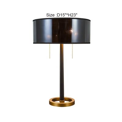 China New-designed UL listed classic hotel guest room hotel lobby table lamps hotel lamp for sale