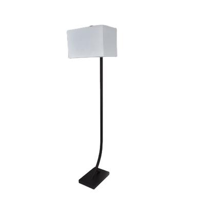 China Lighting Functions CUL Listed Modern Black Metal Position Light Floor Lamp For Hotel Decoration for sale