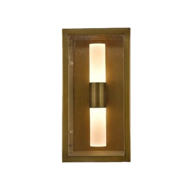 China Lighting Functions America Style Modern Decoration Hotel Wall Mounted Home Sconce Lights Glass Wall Lamp For Hall Corridor for sale