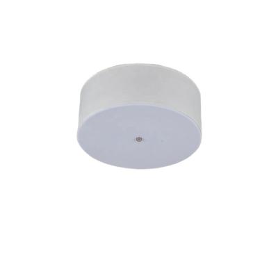 China Durable CE Certified Modern Flush Mount Ceiling Lamp Metal Round With Fabric Shade For Hotel Rooms for sale