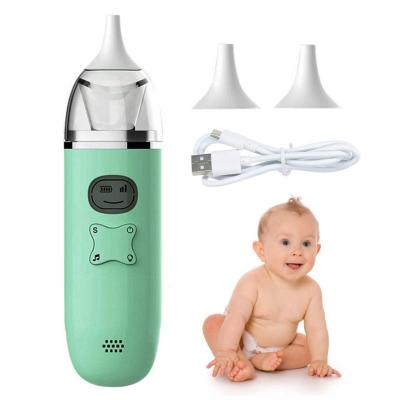 China 2020 Food Grade Silicone Nose Sucker Safe Electronic Vacuum Cleaner Newborn Baby Electric Nasal Aspirator for sale