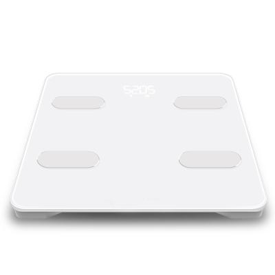 China Amazon Selling Free WIFI APP Body Fat Scale Smart Body Fat Scale Wireless Digital Weight and Body Fat 284*284*25 mm for sale