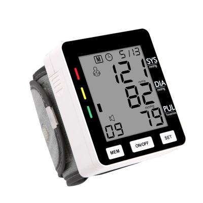 China Wholesale Automatic Wrist Cuff Machine ABS Boiling Point Digital Blood Pressure Monitor with Pulse Rate and Irregular Heartbeat for sale