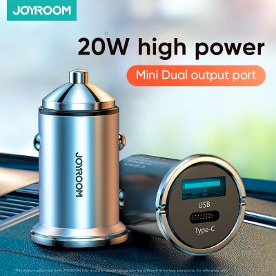 China JOYROOM Charging Type-C 2020 Car Charger 20w Charger Palladium Car Charger 2020 QC3.0 And PD 20W For iPhone 12 Pro Max for sale