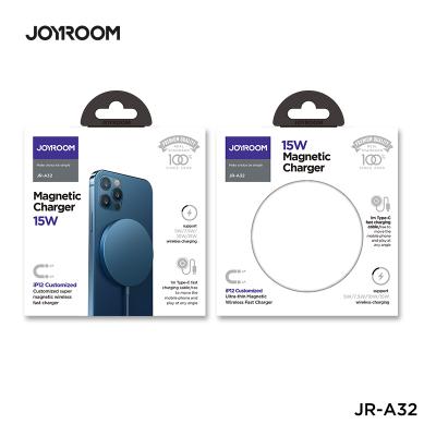 China JOYROOM A32 Mobile Phone New Products Wireless Charger For iPhone Charger Magnetic 15W Charger For iPhone 12 for sale