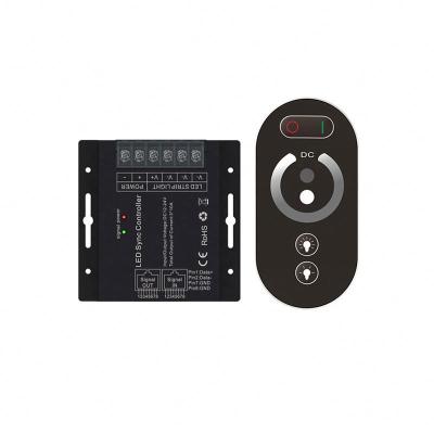 China Blackout Memory Function High Power Led Dimmer Timing Controller12v 24v Dimmer Touch Dimmer Remote Control Simple Color Brightness Adjustable Controller for sale