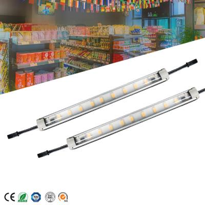 China Supermarket Shelf Lighting DC24V Three Year Warranty 3000k Custom Length Led Mass Retail Supermarket Store Shelf Light for sale