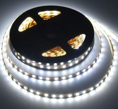 China Residential Ultra Thin 4mm 12V 2835 Flexible Led Strip Light 120LEDs/m Cool White 12000K Led Strip Light for sale