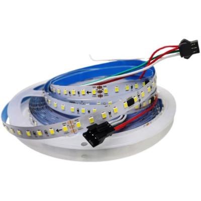 China White 24v 120led/meters IP20 2835 LANDSCAPE hunting light 10m and water flow effect light smart led strip for sale