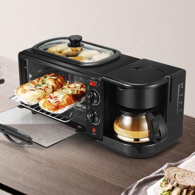 China Automatic Temperature Control Breakfast Sandwich Maker 3 In 1 Breakfast Makers for sale