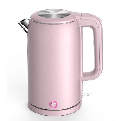 China 360 Degree Rotation Stainless Steel Water Base Electric Kettle Heater Jug for sale