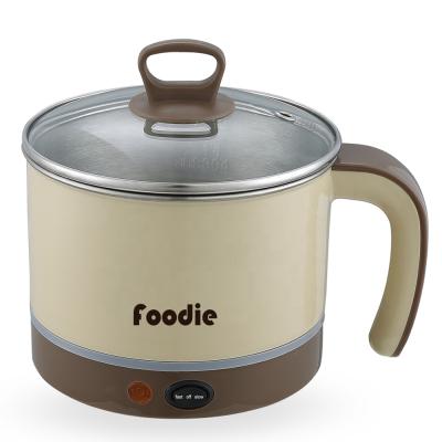 China Hotel 1.8L Korea Style Stainless Steel Electric Noodle Cooker Multifunctional Kettle for sale