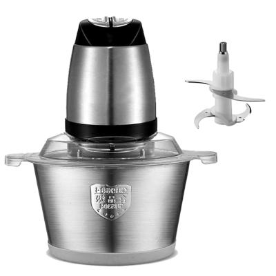 China High Efficiency 2L Stainless Steel Blender Food Processor With Chopper for sale