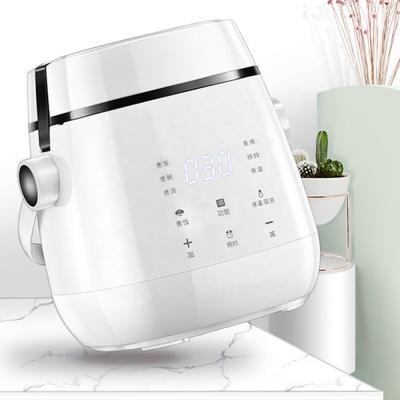 China 1.2L Smart Control Korean Travel Mini IMD Touch Screen Portable Rice Cooker With Pot Nonstick Coating Inner Steamer for sale