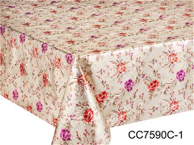 中国 固体Embossing Table Cloth Table Cloth Yarn Fabric Rolling 300GSM 1.37M 20Mロールスロイス 販売のため