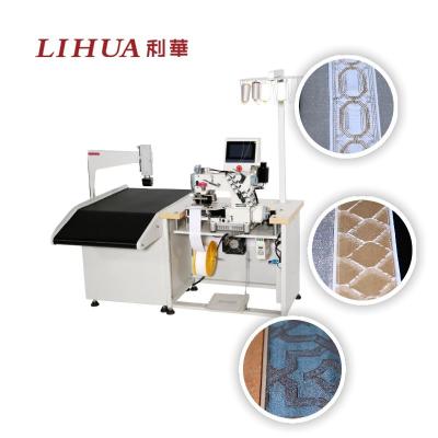 China Multi-Needle Patch Splicing Sewing Machine with Automatic Belt Cutting and High Speed for sale