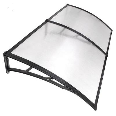 China Graphic Design Polycarbonate Canopy Up To 88% Light Transmission PP Plus Fiberglass Support for sale