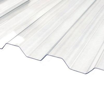 China 10mm Corrugated UV Roofing Panels For Greenhouse 100% Virgin Bayer for sale