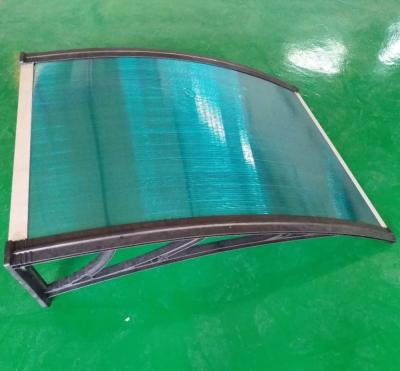 China CE Certification Polycarbonate Sheet Windows Awning Canopy Customized Design for sale