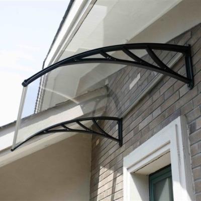 China Aluminium bracket  Polycarbonate roofing Canopy for sale