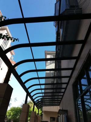 China Aluminium  Canopy with PC sheet for sale