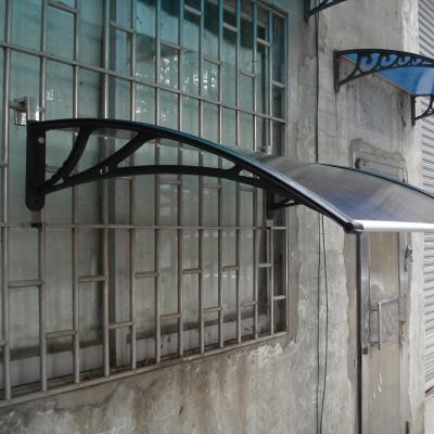 中国 Outdoor seating PC Canopy Bracket for Polycarbonate Hollow or Solid Sheet 販売のため