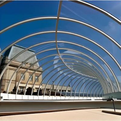 中国 Impact Polycarbonate solid Sheets for Flexible Building canopy awning Applications 販売のため