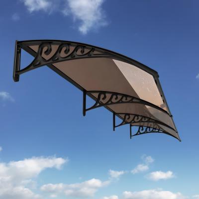 China Customize Your plastic bracket DIY PC Canopy Kit with Hollow Polycarbonate Sheets weather resistant for sale