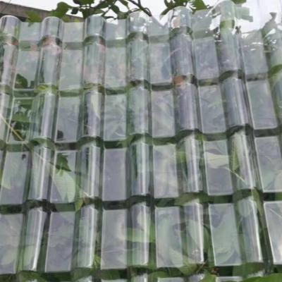 Κίνα 0.8mm to 2.5mm UV Protection and Light Transmission Durable Plastic wave Polycarbonate corrugated Sheet προς πώληση