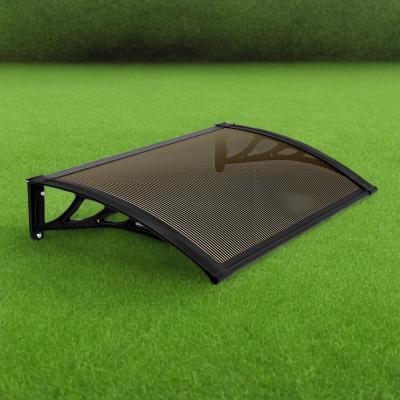 China Protect Your Windows with a bronze Polycarbonate PC Window Awning Durable and Weather-Resistant for sale