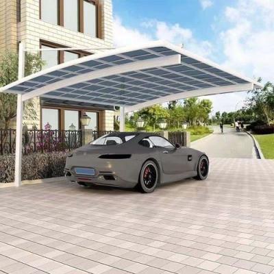 China DIY Policarbonato Telhado Alumínio Quadro Carport com telhado de policarbonato para proteção do veículo à venda